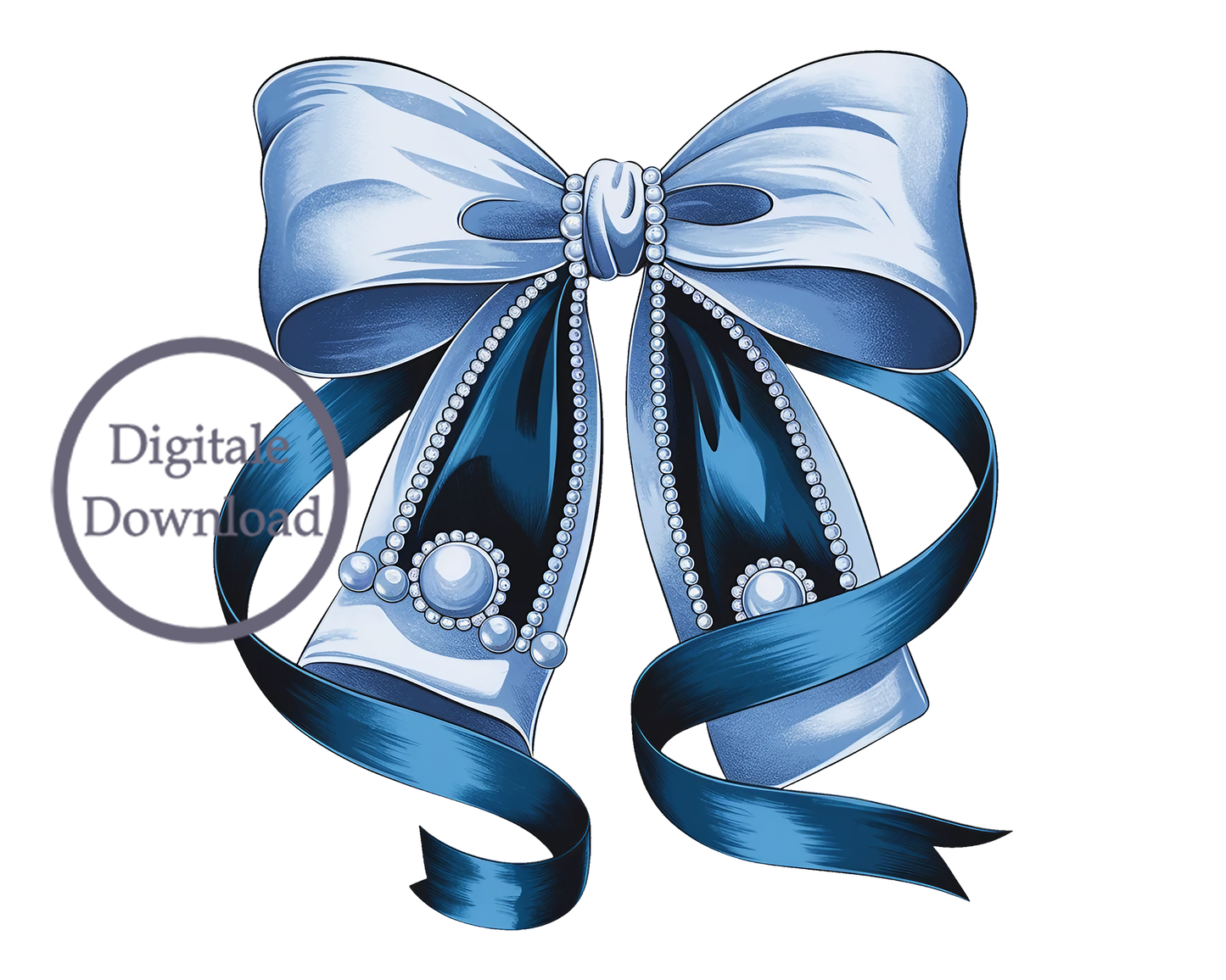 Bow Blue Digitaal