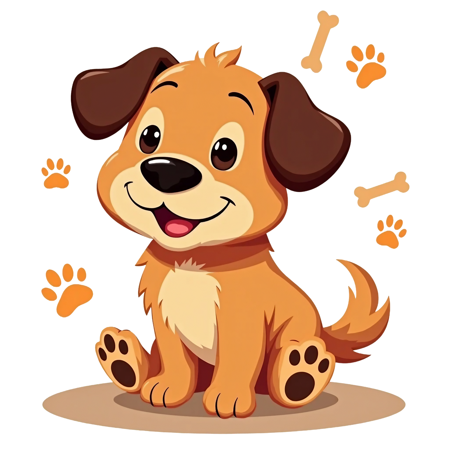 Cute Dog Digitaal