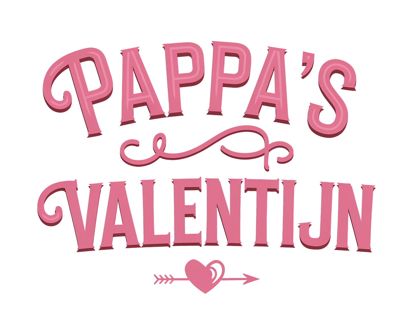 Papas Valentinstag Pink Digital