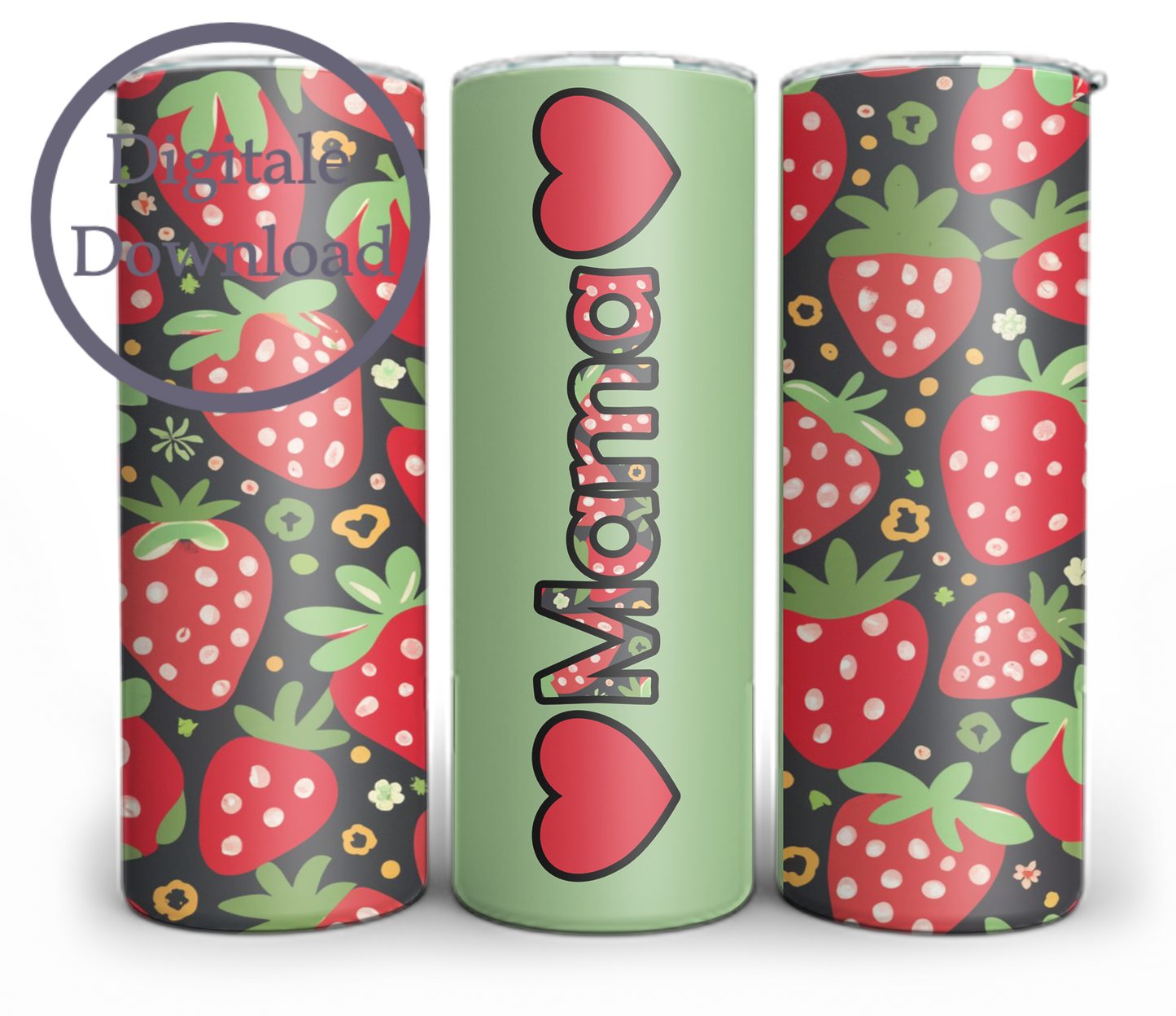 Mama Aardbei Digitaal