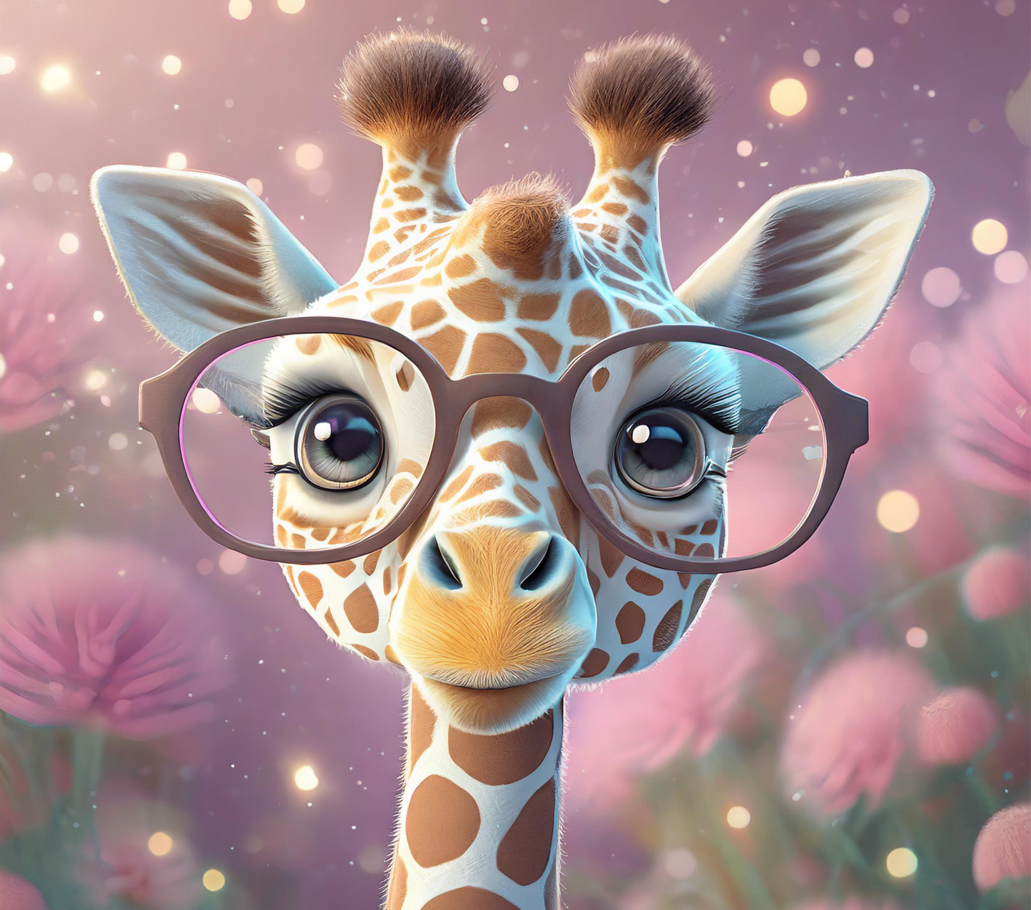 Giraffe Bril Digitaal