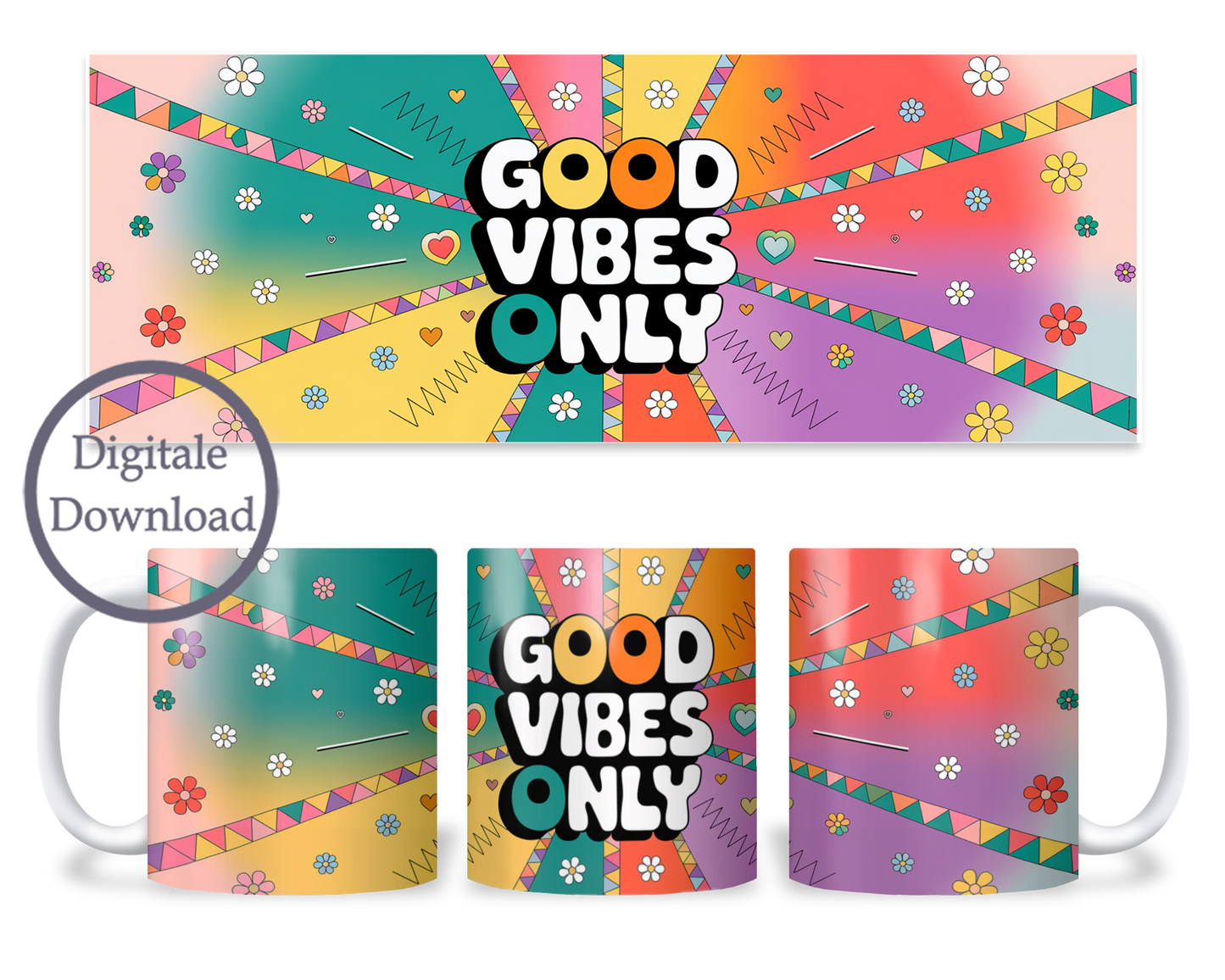 Good Vibes Only Digitaal