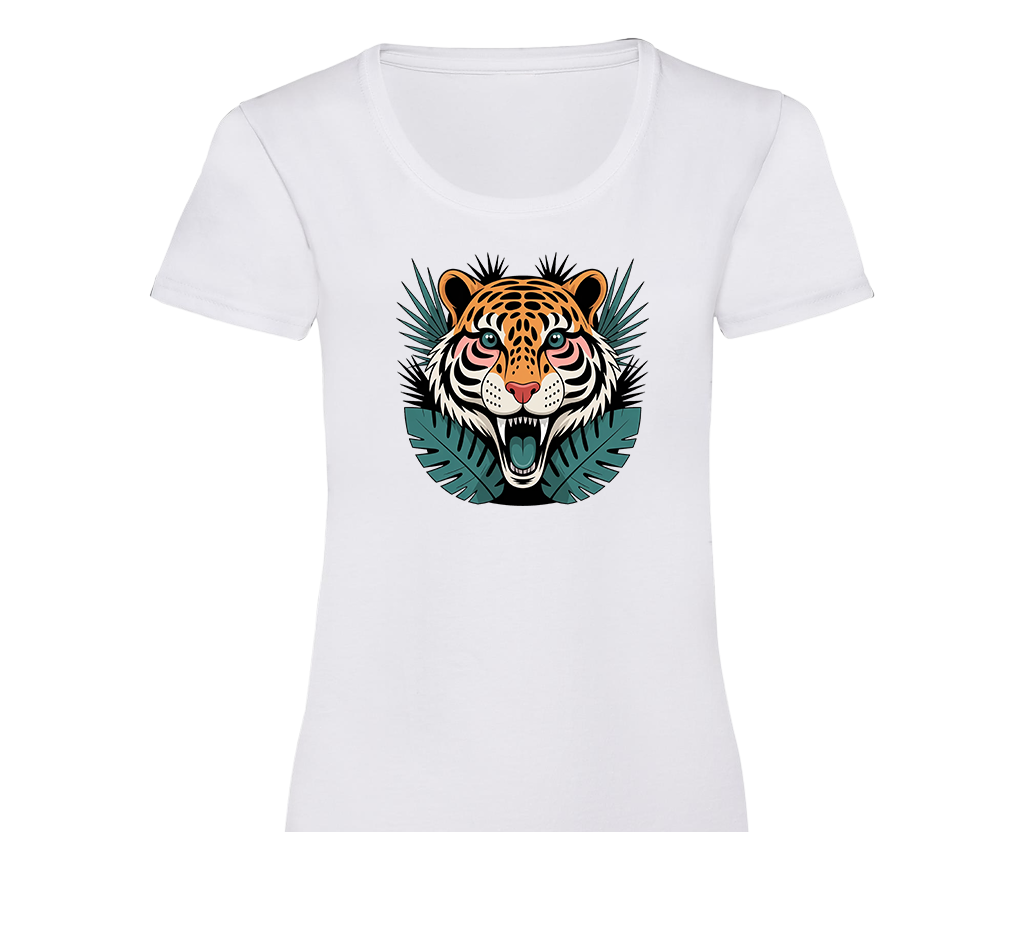 Dames T-shirt Jungle Tiger
