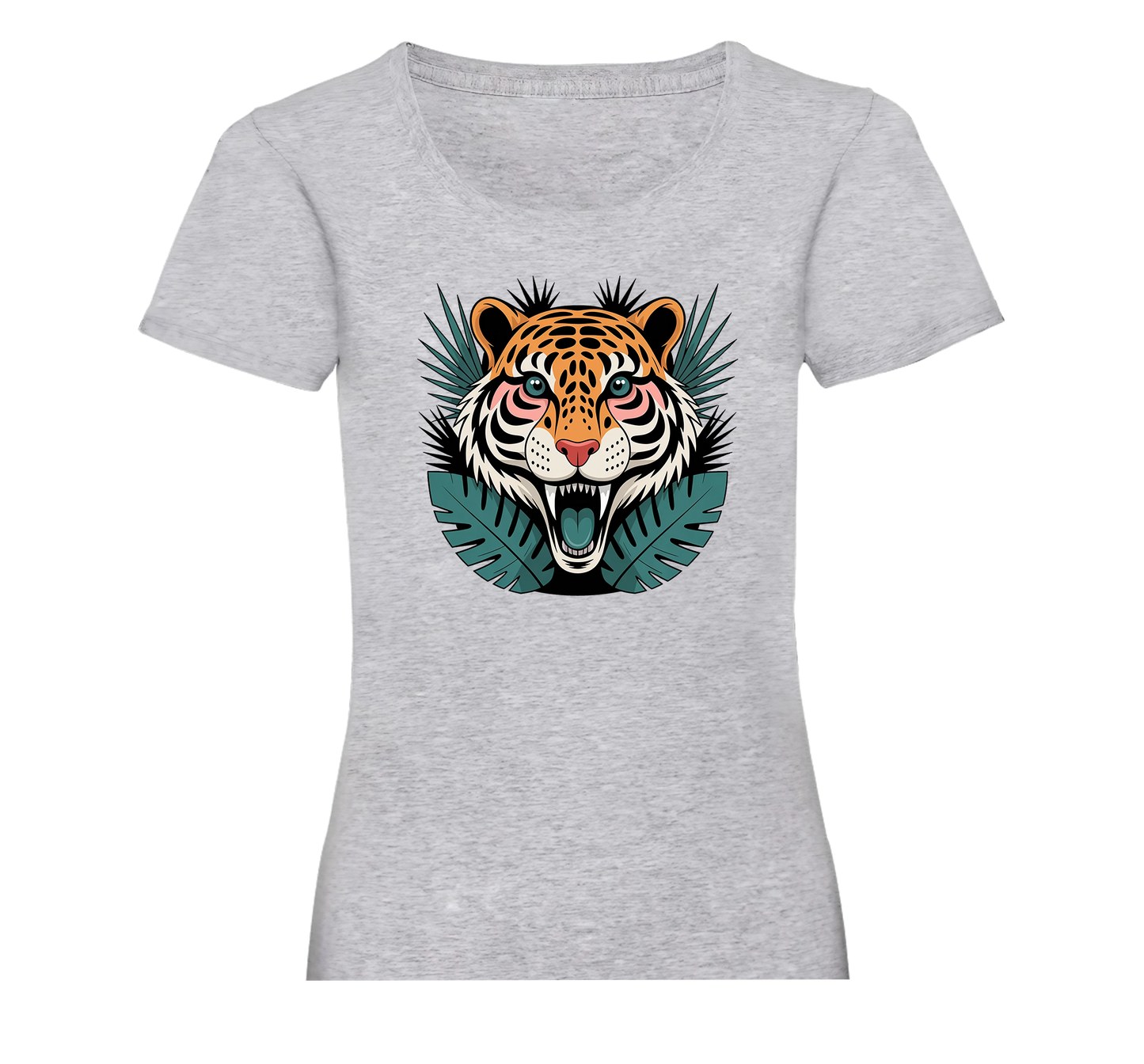 Dames T-shirt Jungle Tiger
