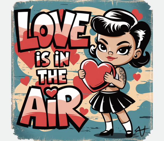 Love is in the Air DTF Transfer