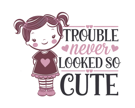 Trouble never looked so cute Digitaal