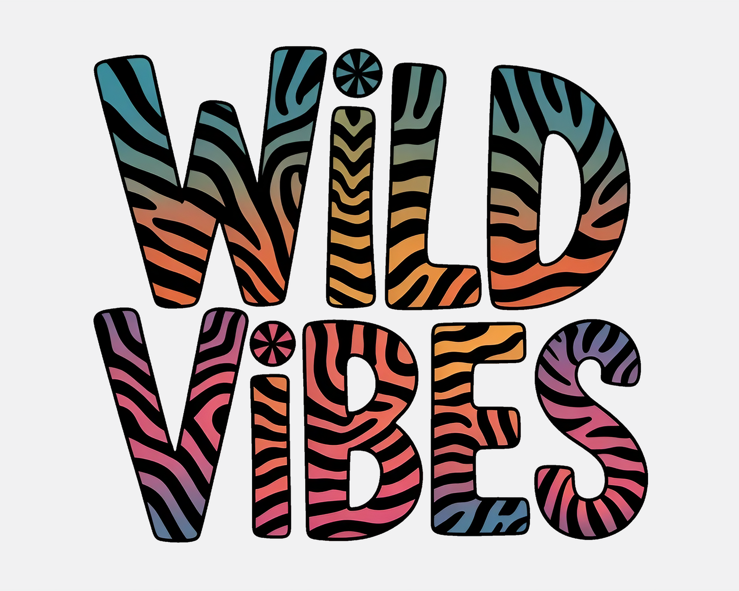 Wild Vibes Dtf Transfer