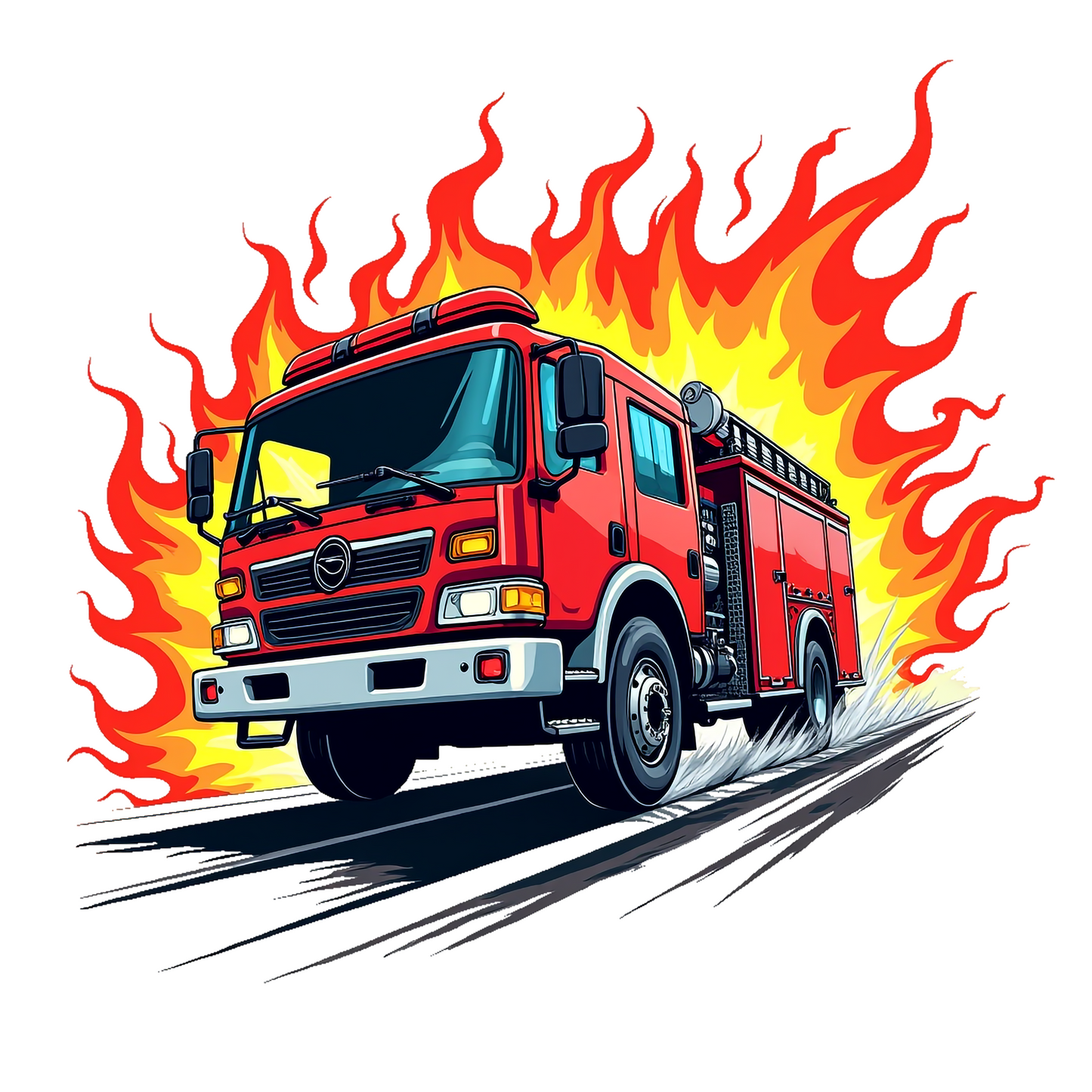 Feuerwehrauto Digital