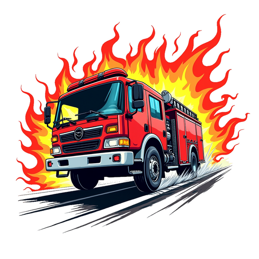 Feuerwehrauto Digital