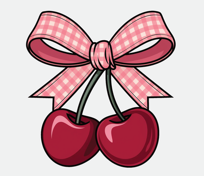 Cherry pink Bow
