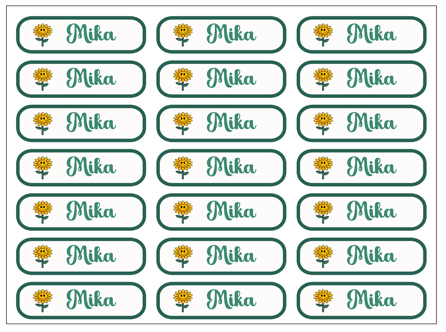 naamlabel,naamsticker. personaliseerbare naamstickers om op te plakken of op te strijken