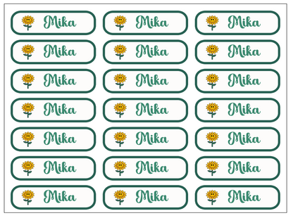 naamlabel,naamsticker. personaliseerbare naamstickers om op te plakken of op te strijken