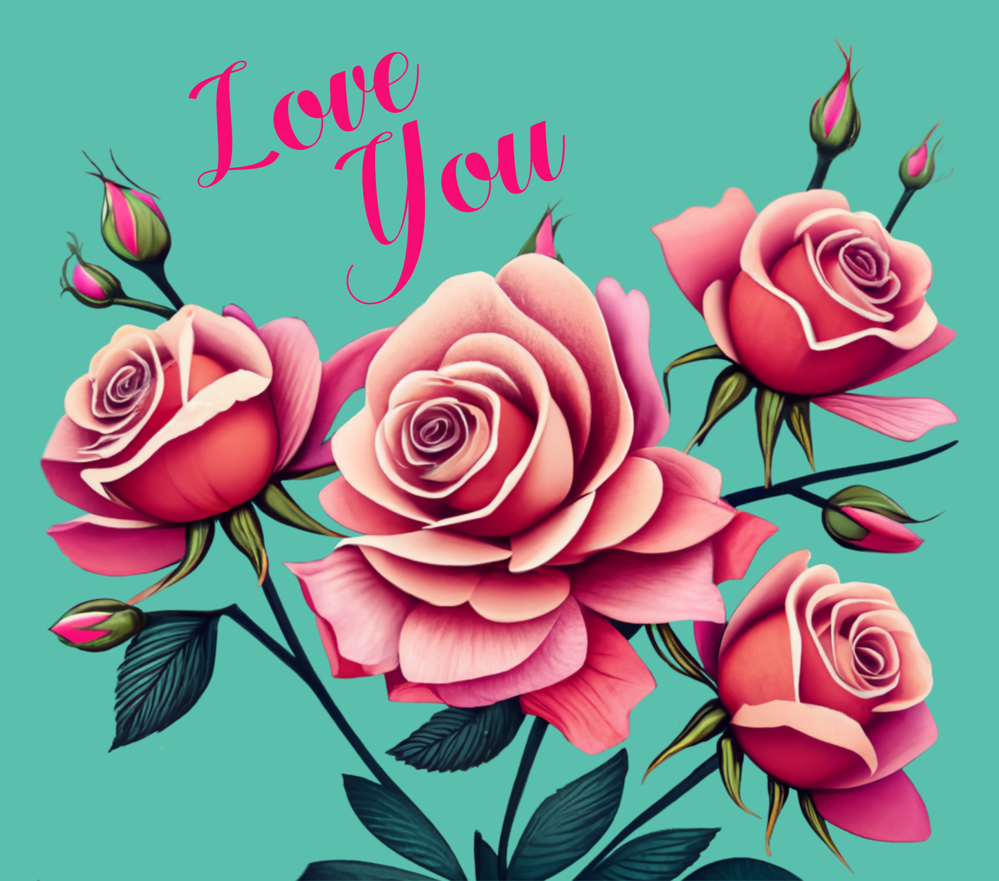Love You Roses Digitaal